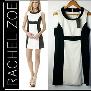 Rachel Zoe | Black & White Tencel dress size 10 NWT